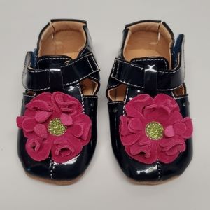 Livie & Luca navy patent leather shoes